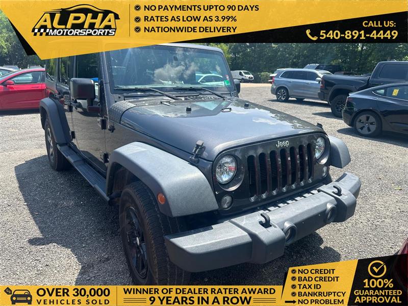 2017 JEEP WRANGLER UNLIMITED Sport