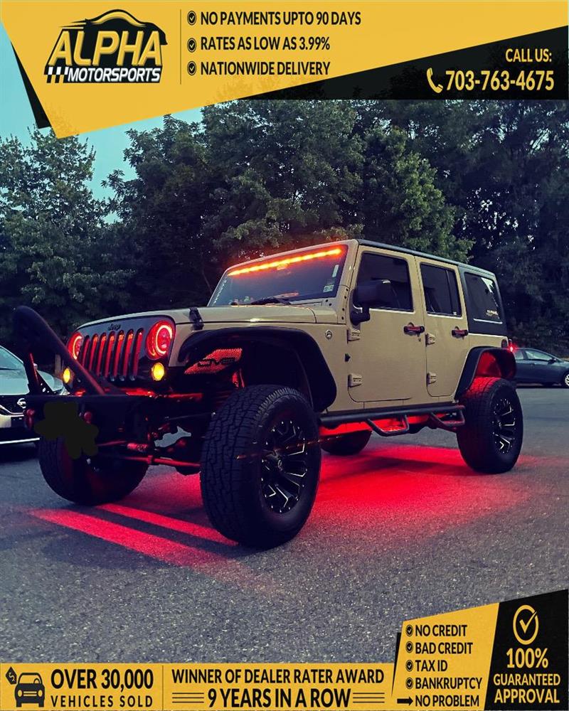 2016 JEEP WRANGLER UNLIMITED Sport
