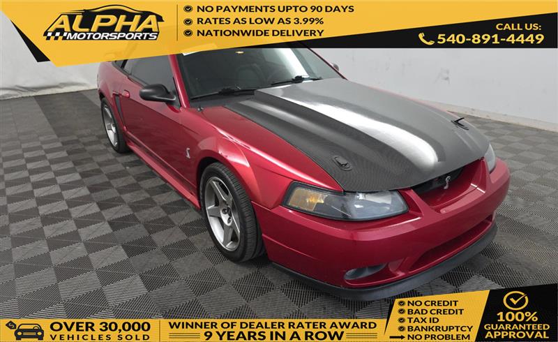 2001 FORD MUSTANG SVT COBRA