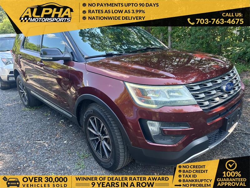 2016 FORD EXPLORER XLT