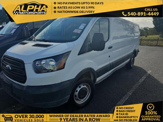 2018 FORD TRANSIT VAN T-250 148" Med Rf 9000 GVWR Sliding RH Dr