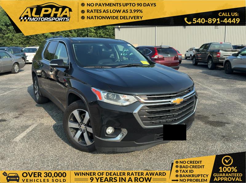 2019 CHEVROLET TRAVERSE LT Leather 
