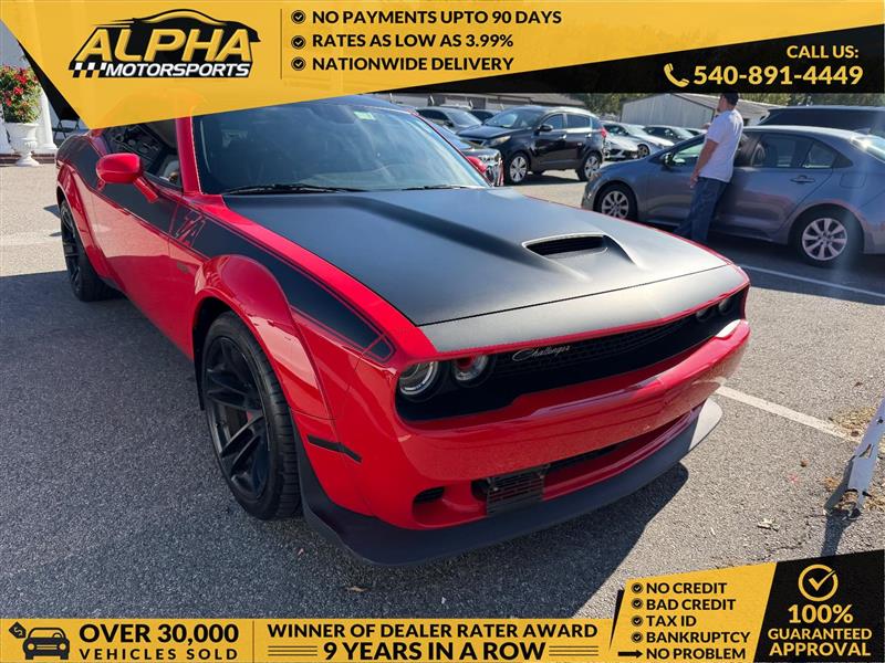 2021 DODGE CHALLENGER R/T SCAT PACK WIDEBODY