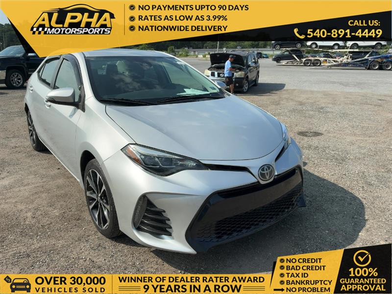 2017 TOYOTA COROLLA SE