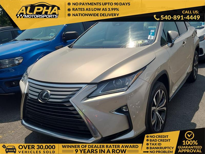 2017 LEXUS RX 350 AWD w/ Premium Package
