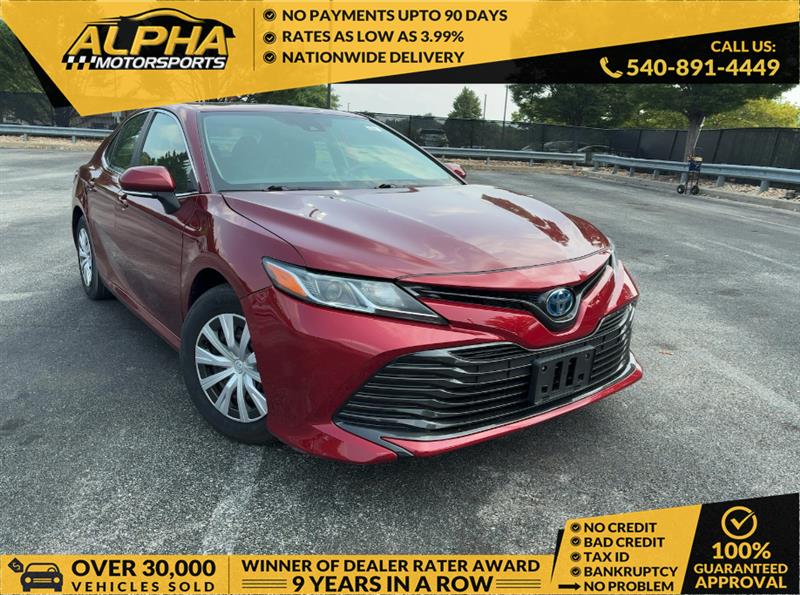 2020 TOYOTA CAMRY HYBRID LE