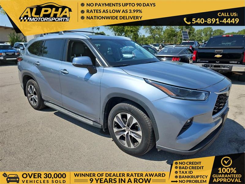 2021 TOYOTA HIGHLANDER XLE