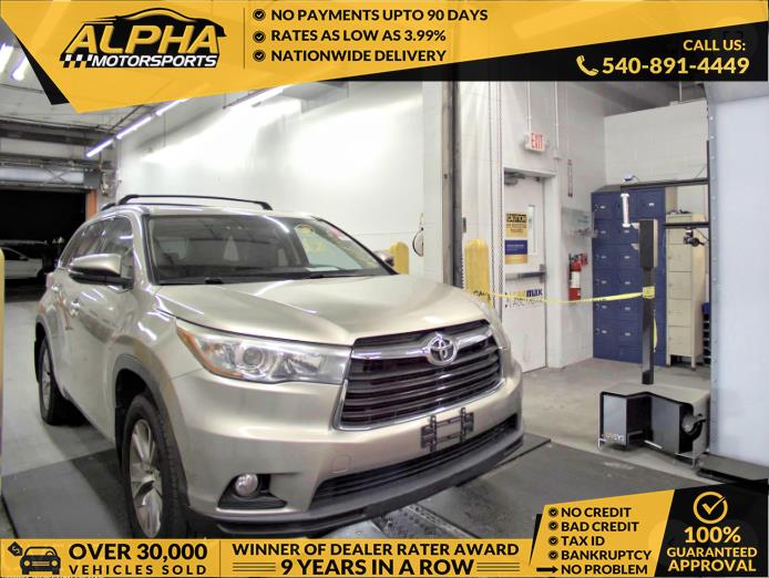 2015 TOYOTA HIGHLANDER XLE