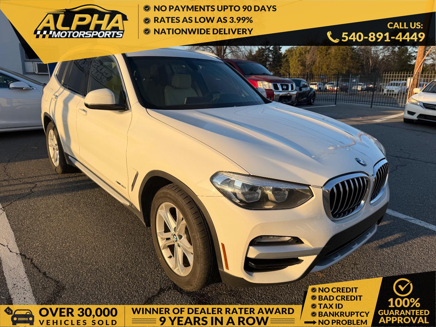 2018 BMW X3 xDrive30i
