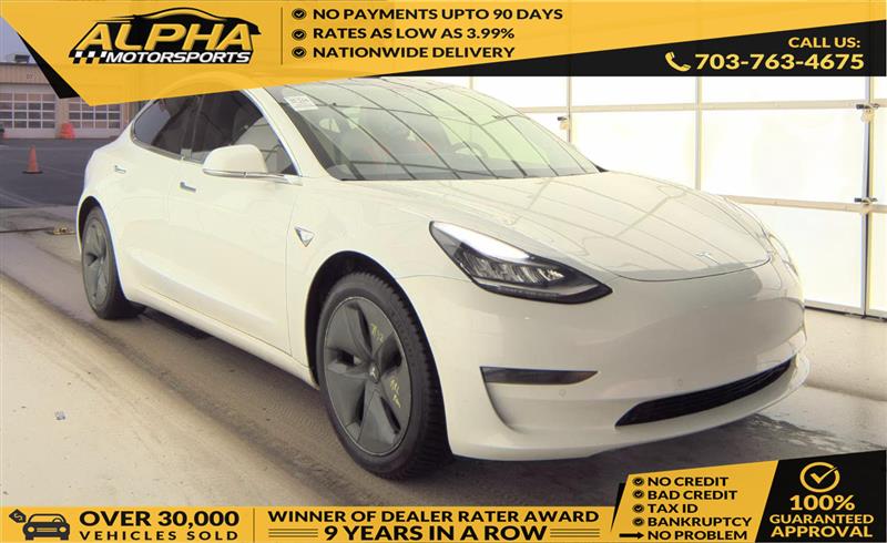 2020 TESLA MODEL 3 Standard Range Plus