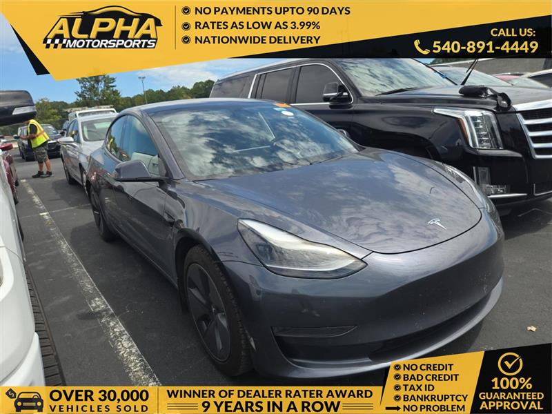 2021 TESLA MODEL 3 Standard Range Plus
