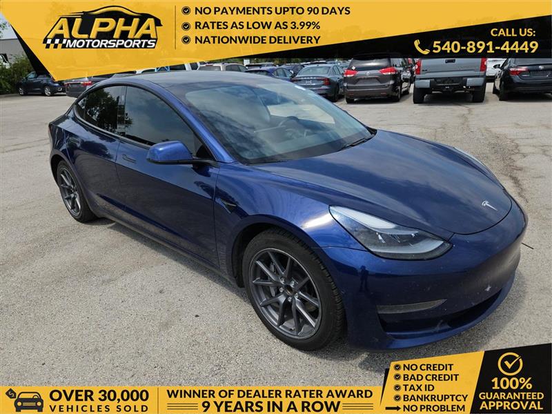 2021 TESLA MODEL 3 Standard Range Plus