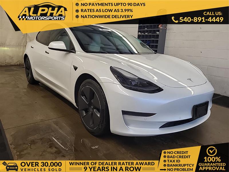 2021 TESLA MODEL 3 Standard Range Plus