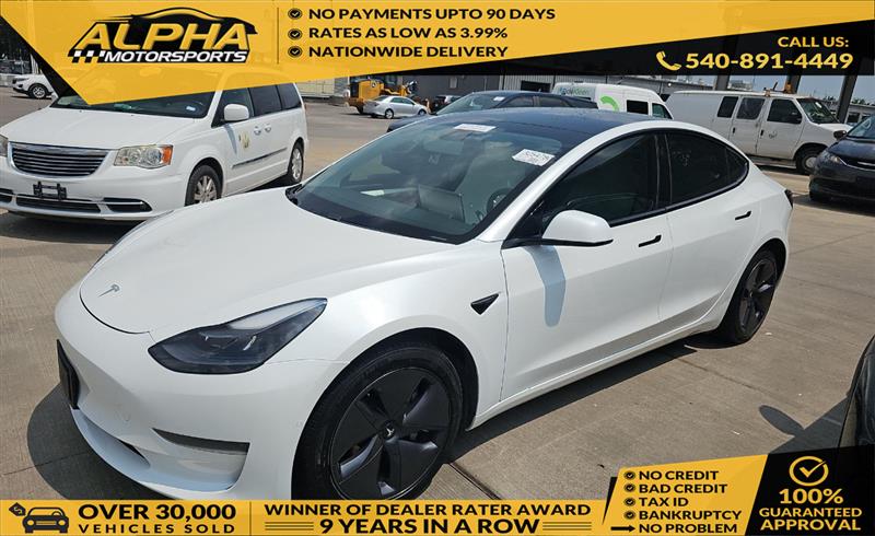 2021 TESLA MODEL 3 Standard Range Plus