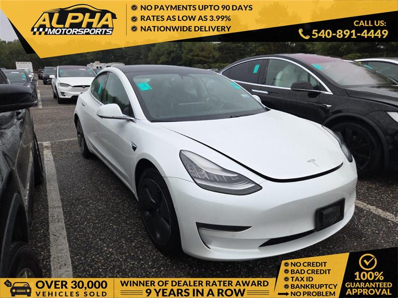 2019 TESLA MODEL 3 Standard Range Plus