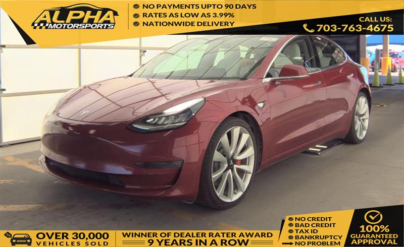 2018 TESLA MODEL 3 Performance