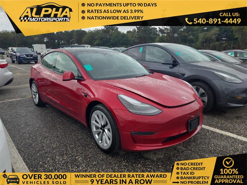 2022 TESLA MODEL 3 Long Range