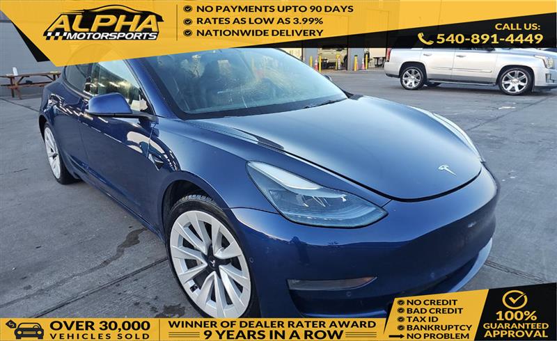 2022 TESLA MODEL 3 Long Range 