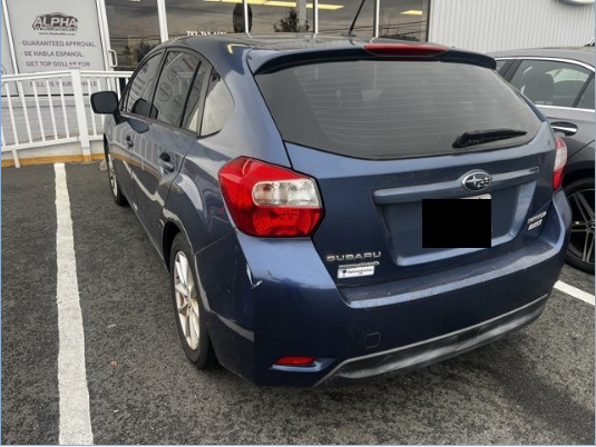 2012 Subaru Impreza 2.0I Premium photo 6