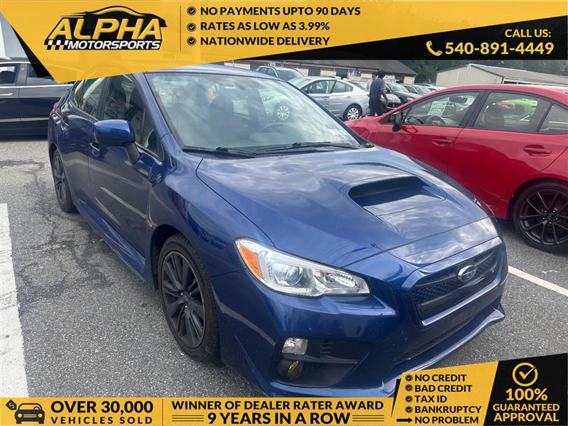 2015 SUBARU WRX AWD