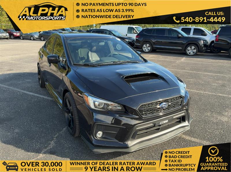 2019 SUBARU WRX Limited