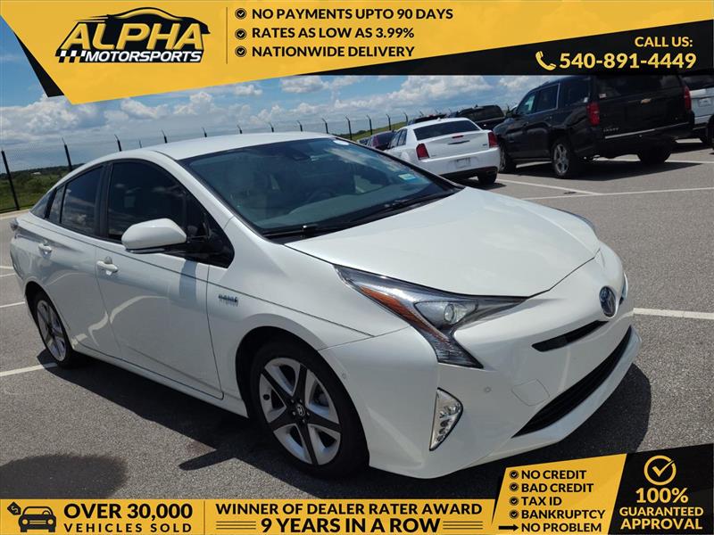 2017 TOYOTA PRIUS THREE TOURING