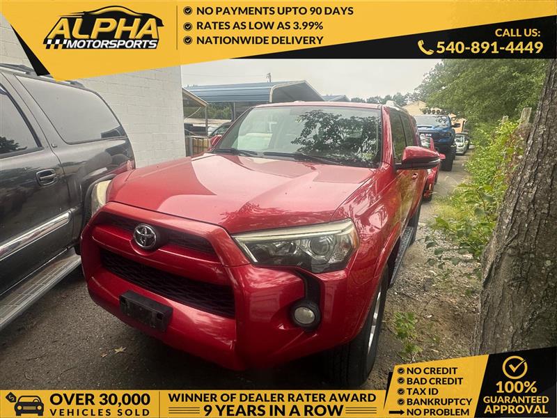 2016 TOYOTA 4RUNNER SR5 PREMIUM