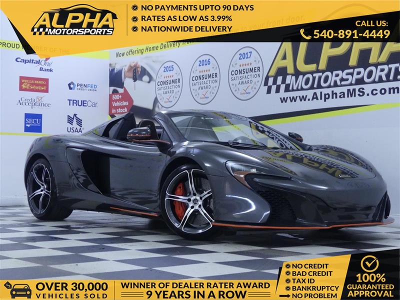 2016 MCLAREN 650S Spider