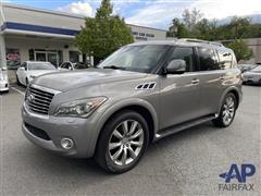2013 INFINITI QX56 4WD 8 PASSENGER w/TOURING DELUXE & THEATER PACKAGE