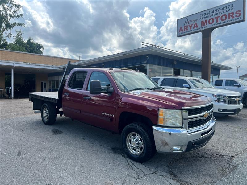 2009 CHEVROLET SILVERADO 2500HD LT CREW CAB 4WD w/6.6L DURAMAX DIESEL ENGINE