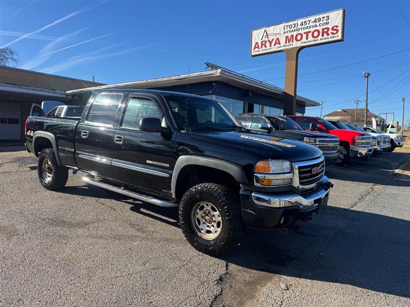 2006 GMC SIERRA 2500HD SLE2 CREW CAB W/ 6.0L GAS 4X4