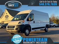 2021 RAM PROMASTER CARGO VAN 2500 HIGH ROOF 159 WB