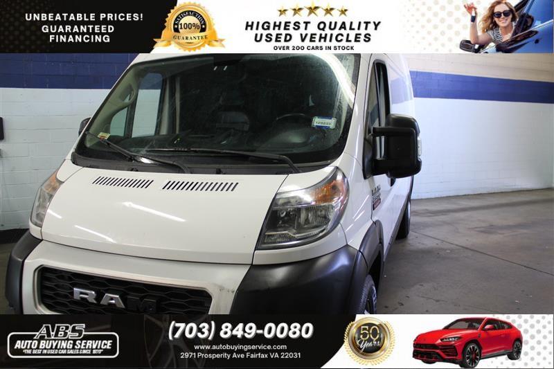 2019 RAM PROMASTER 2500 High Roof 136" WB