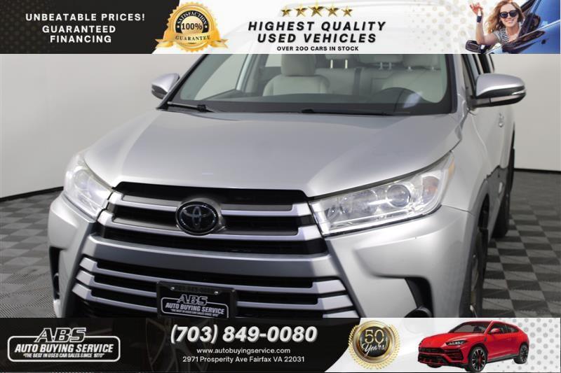 2019 TOYOTA HIGHLANDER LE