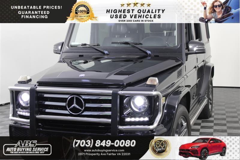 2016 MERCEDES-BENZ G-CLASS G 550