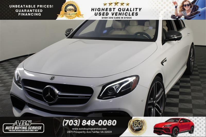 2018 MERCEDES-BENZ E-CLASS AMG E 63 S