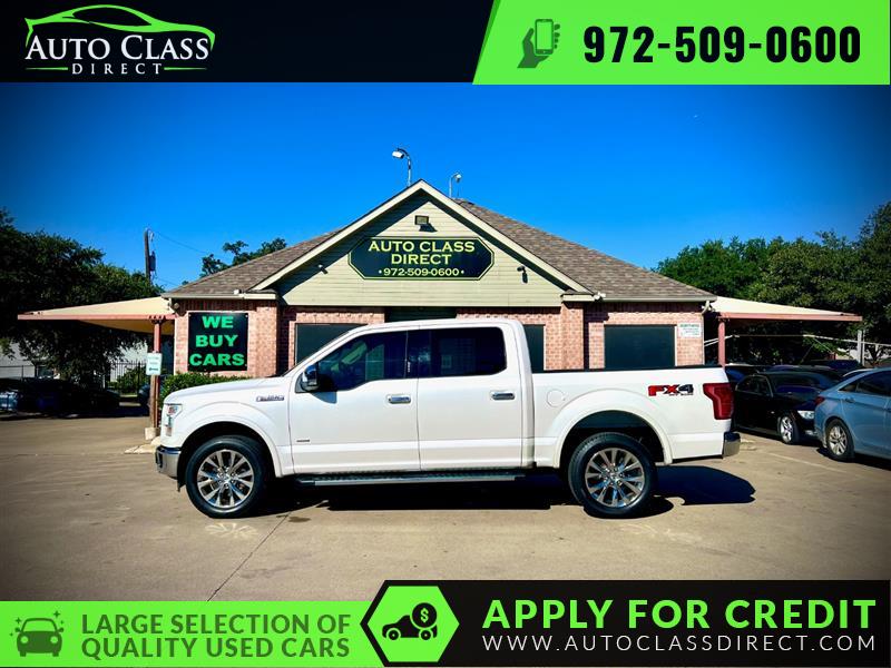 2015 FORD F-150 LARIAT CREW CAB FX4