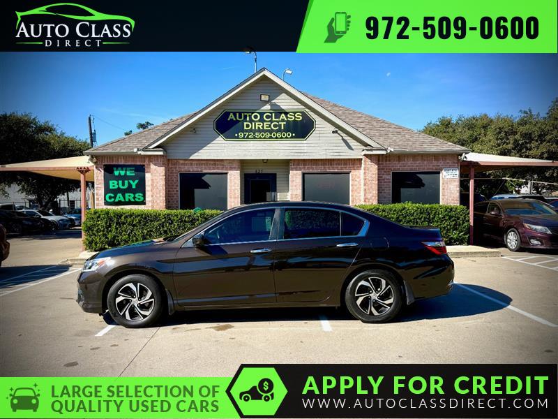 2016 HONDA ACCORD LX