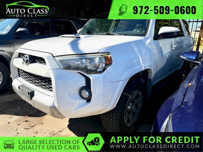 2016 TOYOTA 4RUNNER TRAIL
