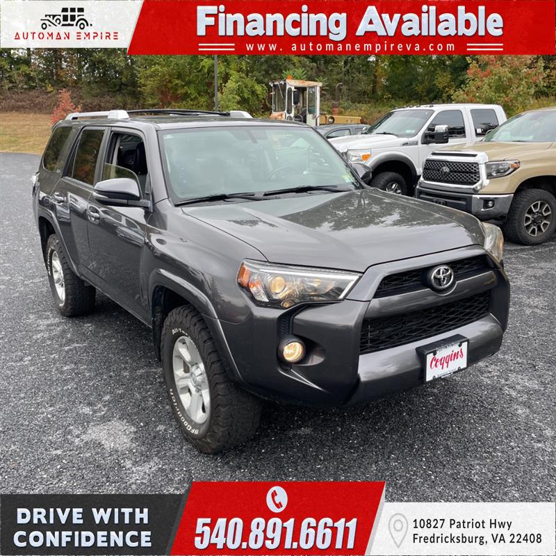 2016 TOYOTA 4RUNNER LIMITED/TRAIL/SR5/SR5 PREMIUM/TRAIL PREMIUM/TRD PRO
