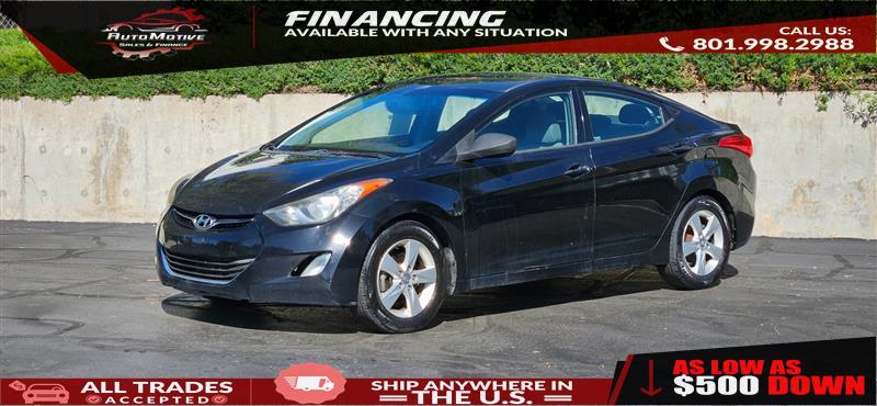 2013 HYUNDAI ELANTRA GLS PZEV