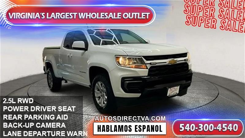 2022 CHEVROLET COLORADO 2WD LT