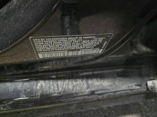 2022 VOLKSWAGEN PASSAT 2.0T SE