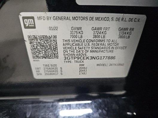 2022 GMC SIERRA 1500 LIMITED Elevation