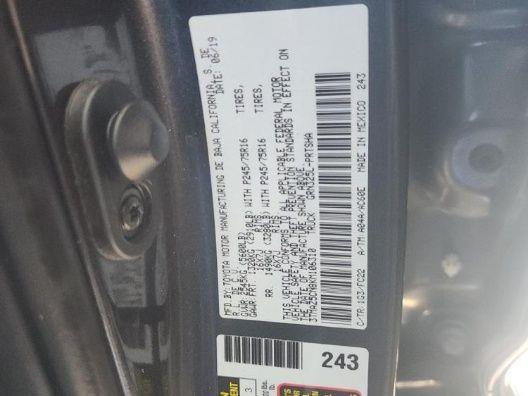 2019 TOYOTA TACOMA SR5