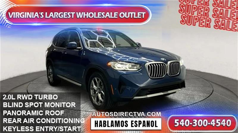 2022 BMW X3 SDRIVE30I