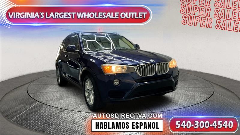 2016 BMW X3 XDRIVE28I