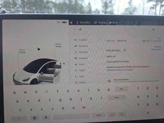 2023 TESLA MODEL 3 