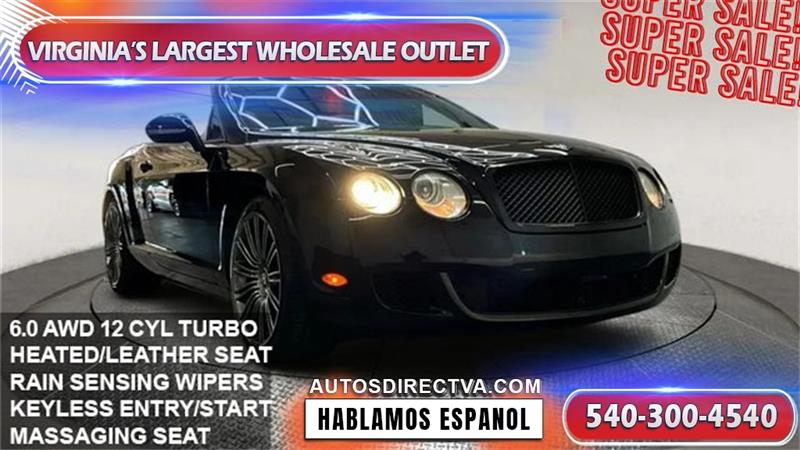 2010 BENTLEY CONTINENTAL GTC Speed
