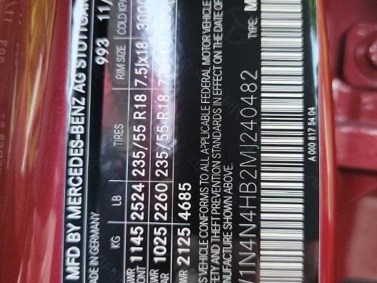 2021 MERCEDES-BENZ GLA GLA 250